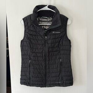 Black Columbia Omni Heat Vest